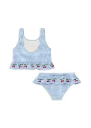 Konges Sløjd Soline bikini provence white swan seersucker