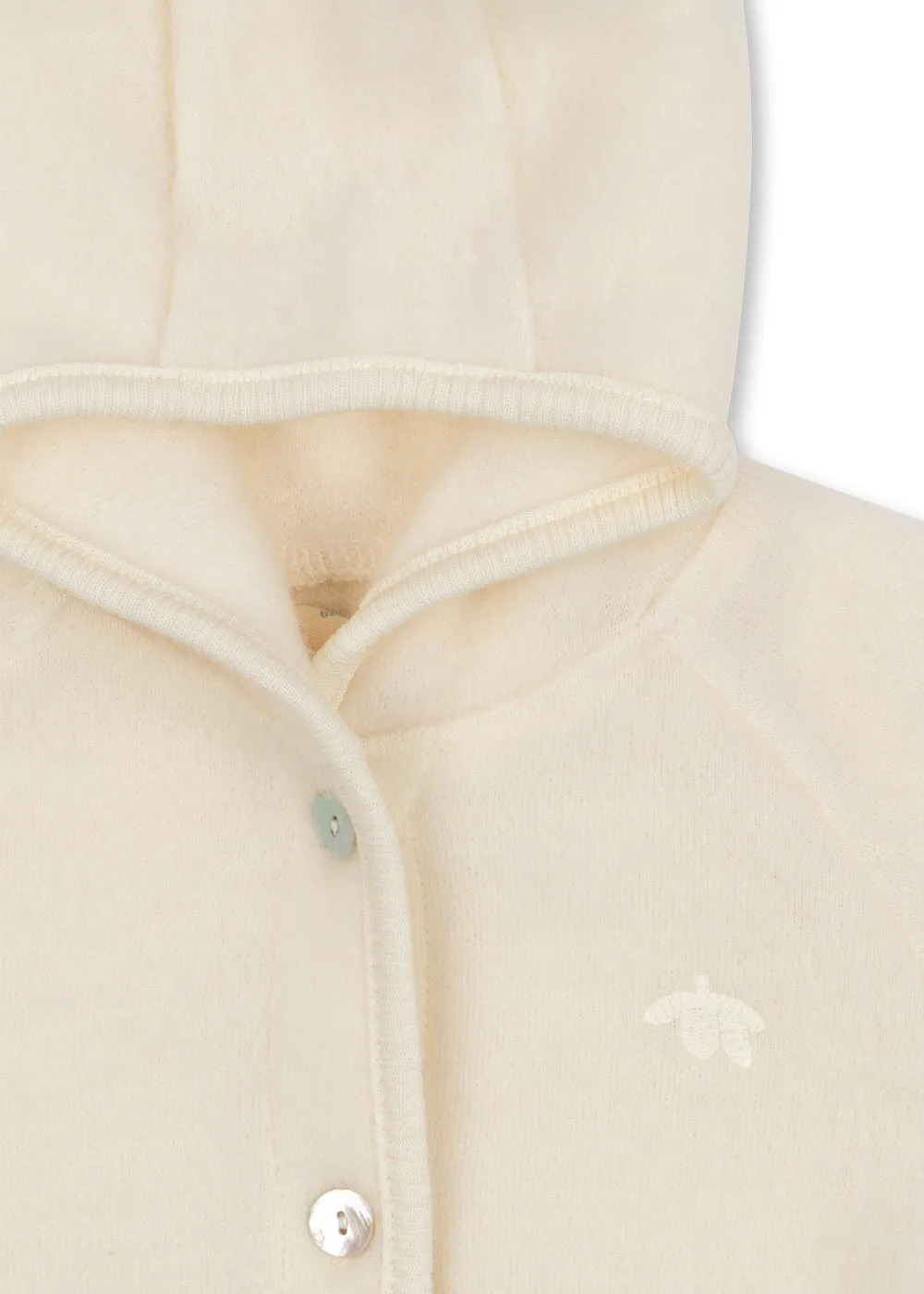 Konges Sløjd Saga boxpakje off white wol fleece