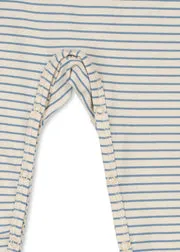 Konges Sløjd Basic Onesie stripe bluie biokatoen