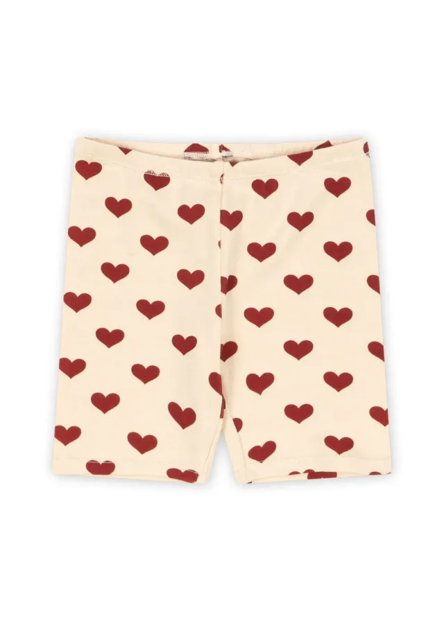 Konges Sløjd Basic korte legging amour rouge bio