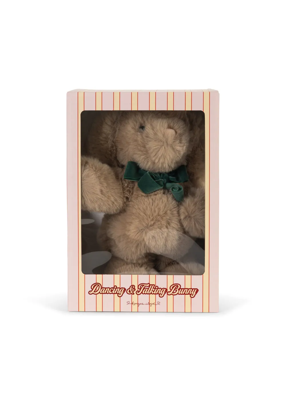 Konges Sløjd dansend konijn knuffel off white 30 cm
