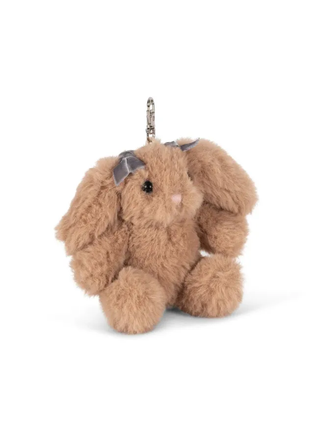 Konges Sløjd dieren tashanger brown bunny pluche