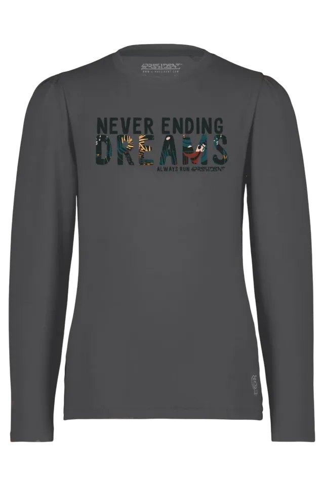 4PRESIDENT Ineke Unexplored longsleeve pofmouwen