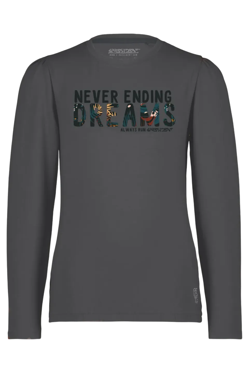 4PRESIDENT Ineke Unexplored longsleeve pofmouwen