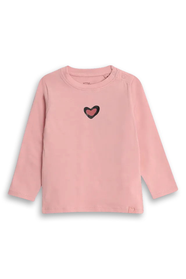 4President Floor Mellow Rose longsleeve meisjes roze