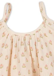 Konges Sløjd Coco Strap Jurk carta rosa mousseline