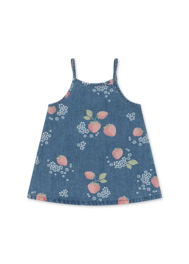 Konges Sløjd Magot jurk Marmelade Sun denim bio