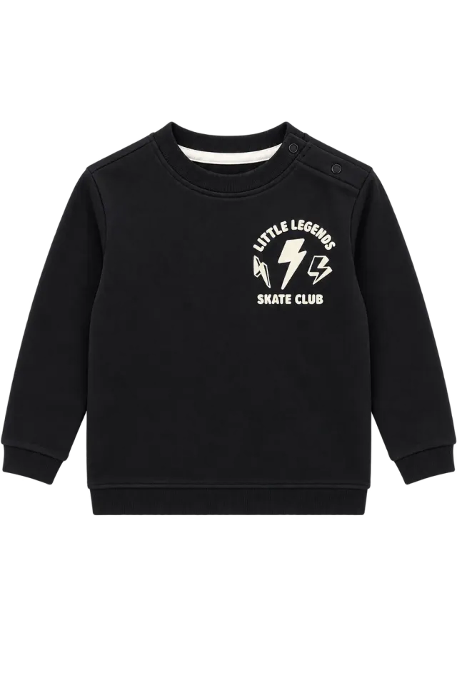 4President Kas sweater skate print katoen ronde hals