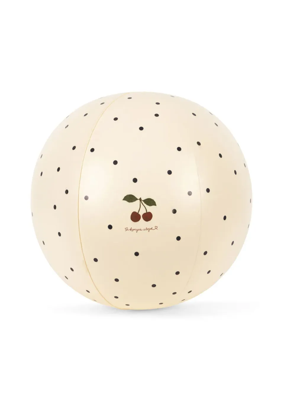Konges Sløjd Strandbal navy dot 40 cm opblaasbaar