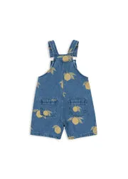 Konges Sløjd Magot tuinbroek lemon denim biologisch