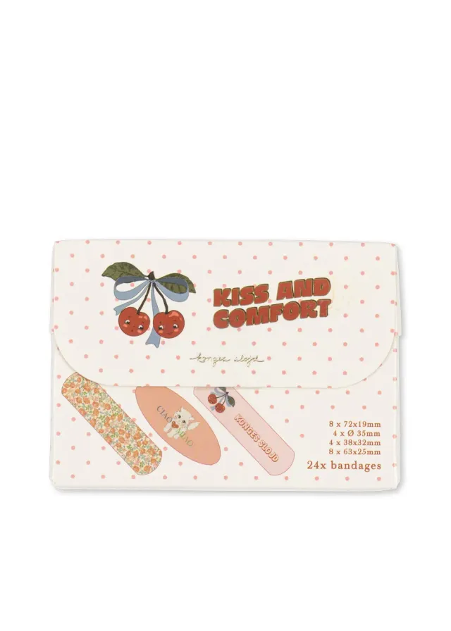 Konges Sløjd Kiss and Comfort pleisters cherry 24 stuks waterafstotend
