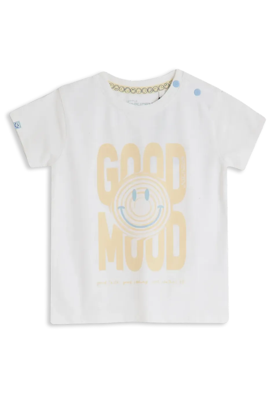 4President Ota T-shirt jongens wit good mood print