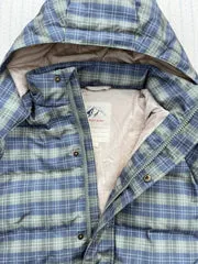 Konges Sløjd Magnum winterjas laurel blue check dons