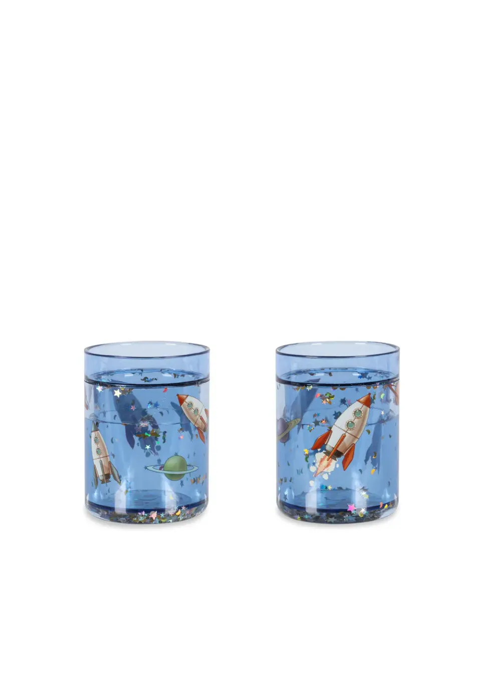 Konges Sløjd Glitzer beker outer space glitter 2-pack