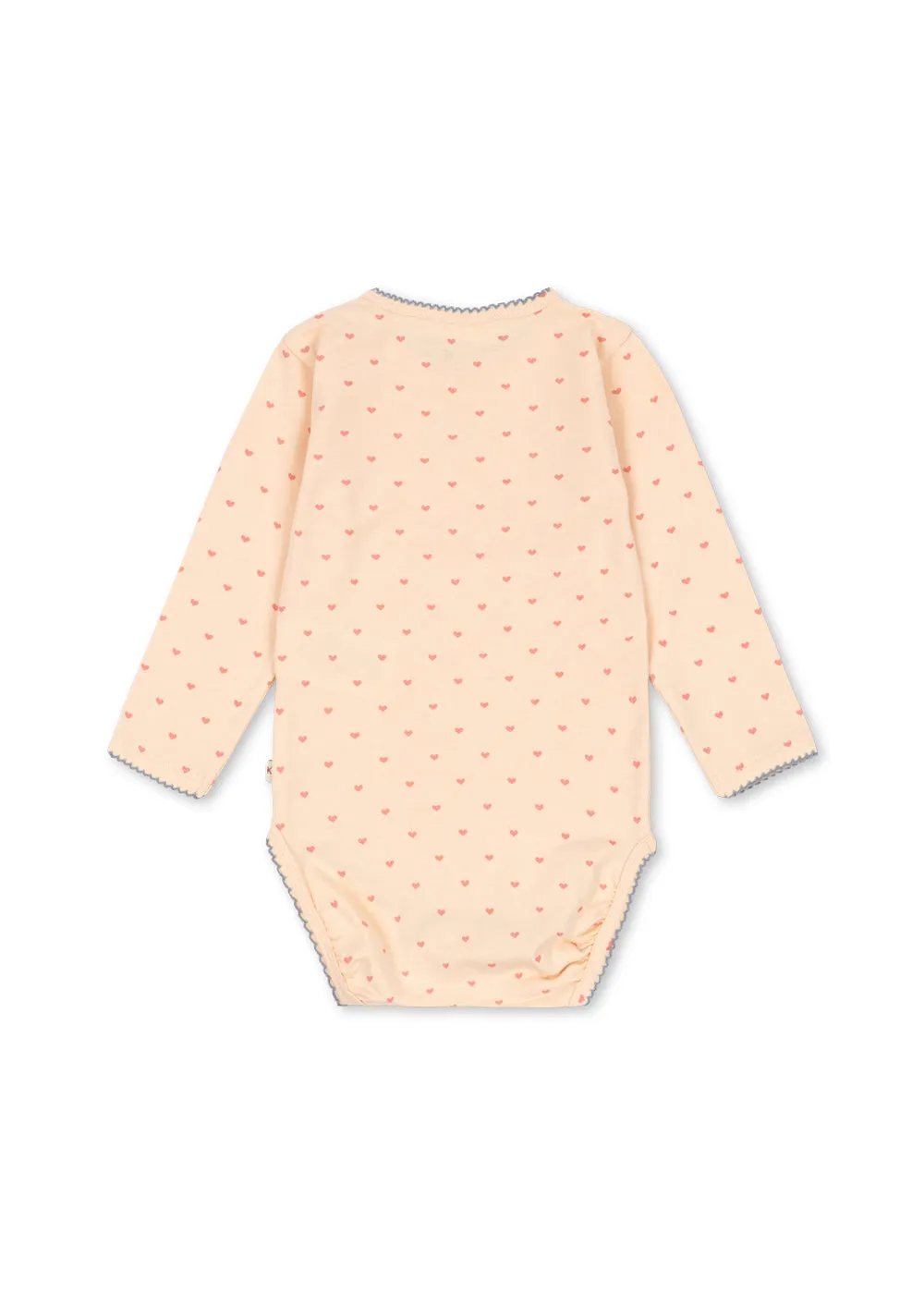Konges Sløjd Basic romper lange mouw teddy coeur biokatoen