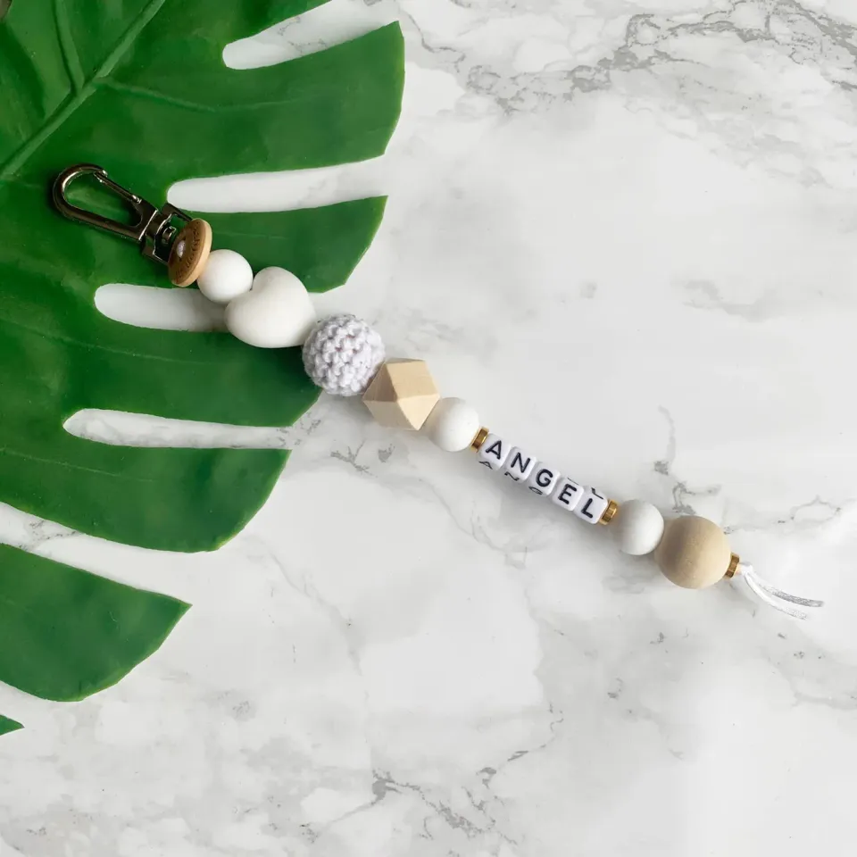 SODA FASHION Tas Sleutelhanger Wit