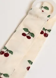 Konges Sløjd speenkoord cherry 2-pack katoen