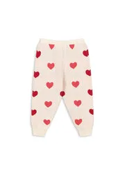 Konges Sløjd Lapis broek coeur coloré biokatoen wijd