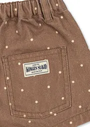 Konges Sløjd Magot Korte Broek ermine dot biokatoen