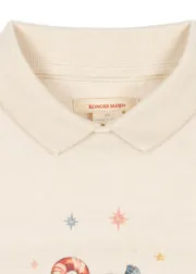 Konges Sløjd Spotty Polo antique white biokatoen