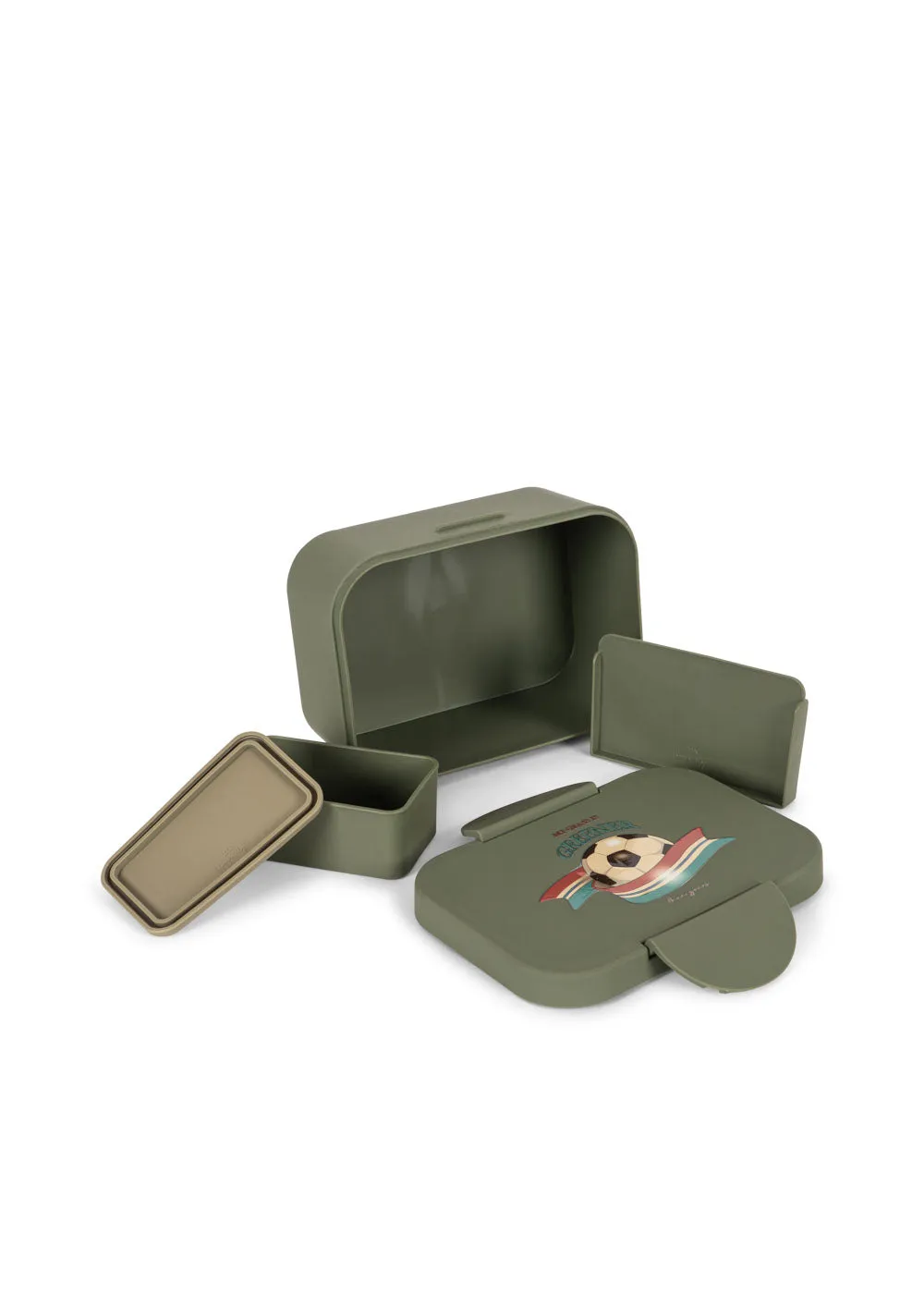Konges Sløjd lunchbox green kick it
