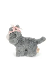 Konges Sløjd Baby Animals knuffel grey cat zacht