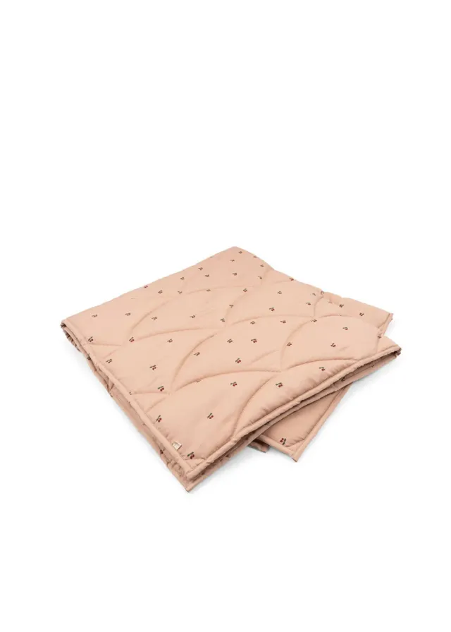 Konges Sløjd Babydeken quilt 120x120 cherry blush