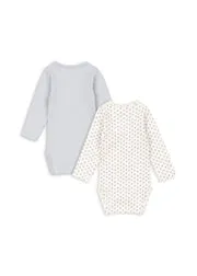 Konges Sløjd Bello romper blue mix 2-pack biokatoen