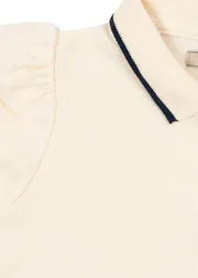 Konges Sløjd Florita poloshirt antique white katoen