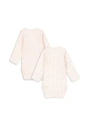 Konges Sløjd Bello Romper Blush Mix – 2-Pack Biokatoen