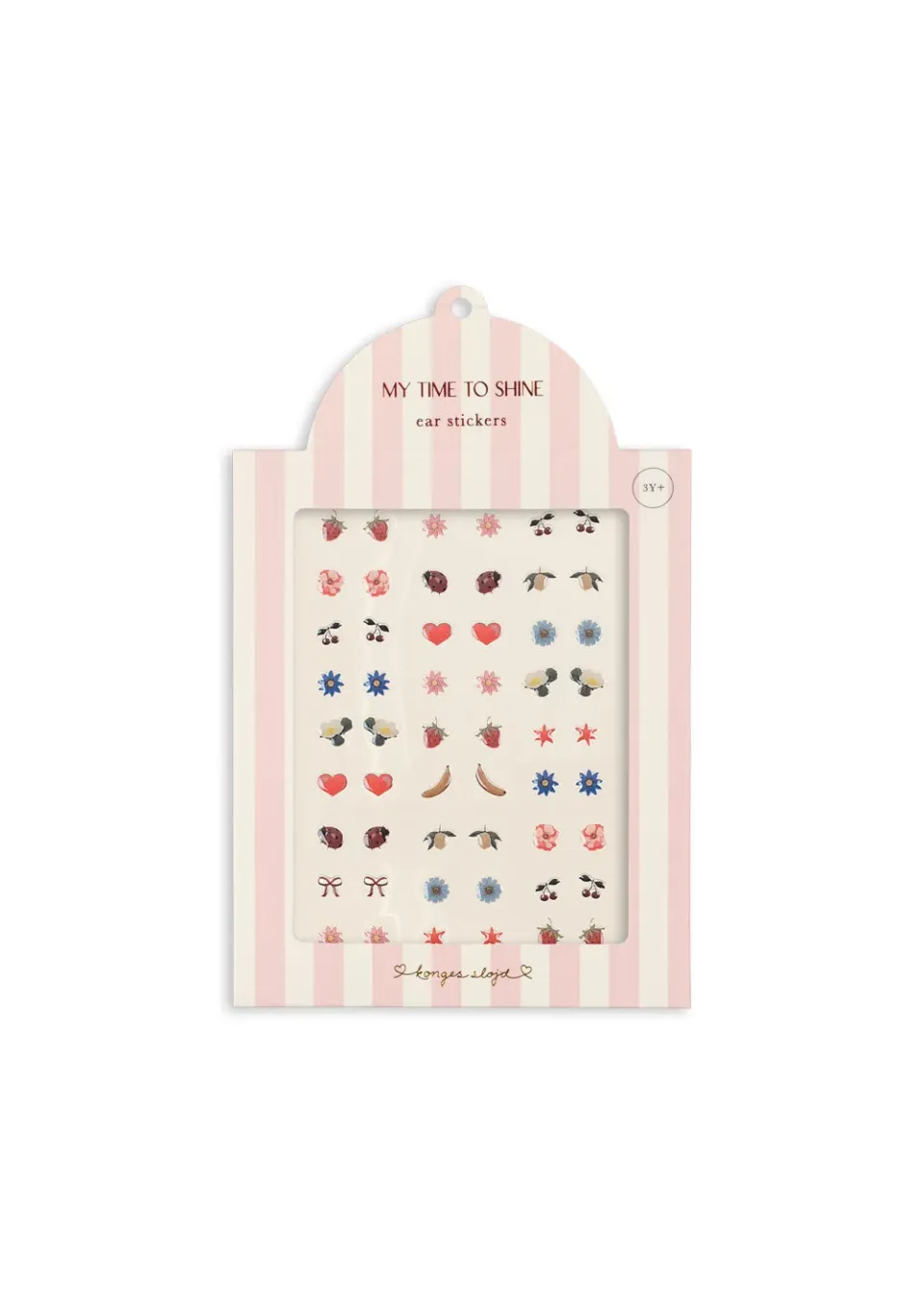 Konges Sløjd Oorbel Stickers oorstickers multi 3 vellen