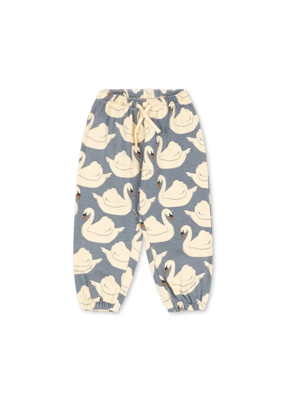 Konges Sløjd Loupy sweatbroek swan biokatoen