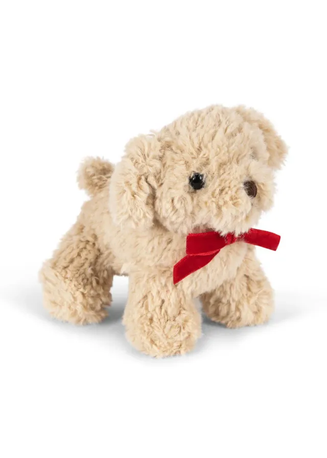 Konges Sløjd Baby Animals knuffel beige dog