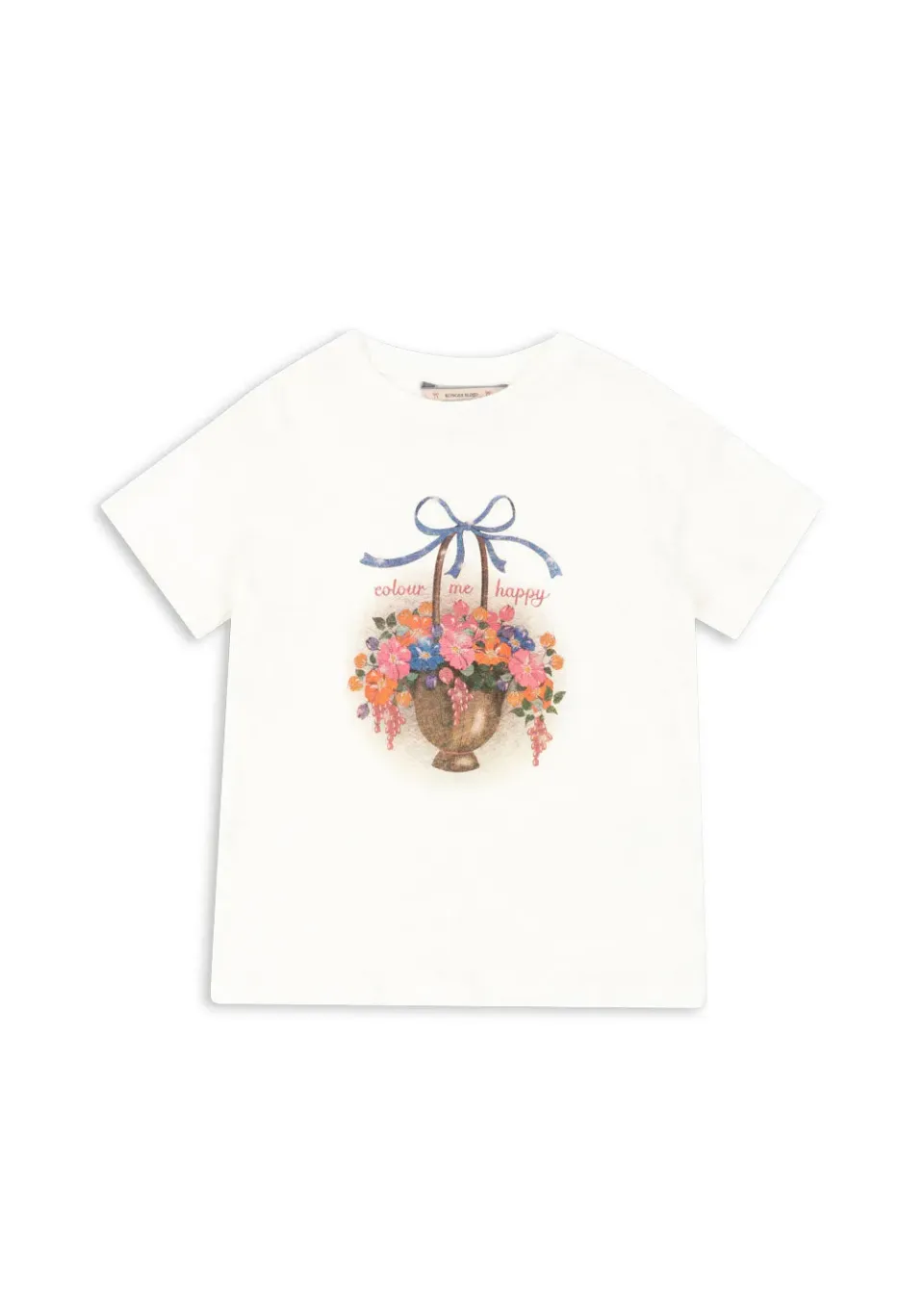 Konges Sløjd Era Tee T-shirt Off White biokatoen linnen