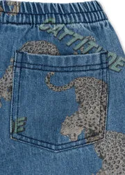 Konges Sløjd Magot broek cattitude denim biokatoen