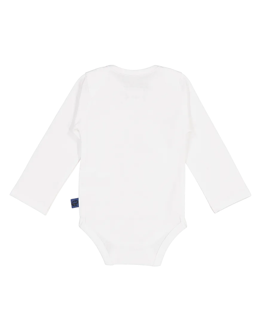 4President Skye White romper wit katoen maat 50