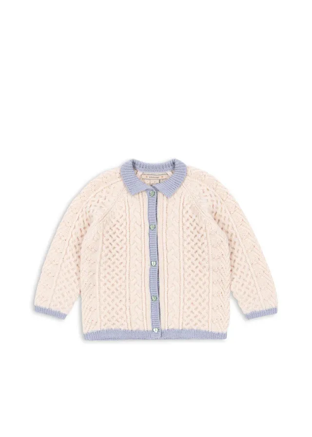 Konges Sløjd Emma vestje off white merinowol