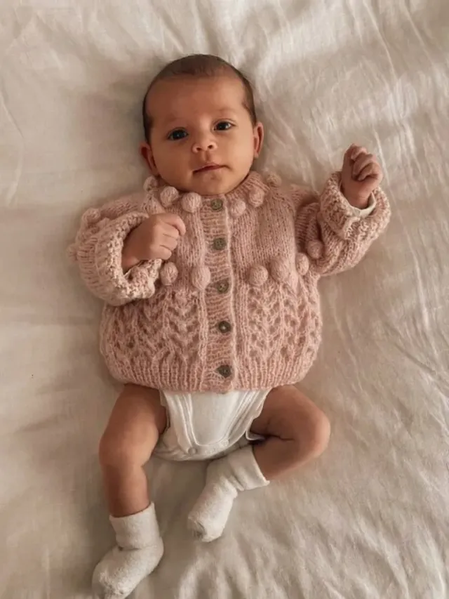 Louloúdi Billie breipatroon babyvestje 0-24 maanden