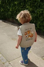 Konges Sløjd Magot broek lemon denim bio