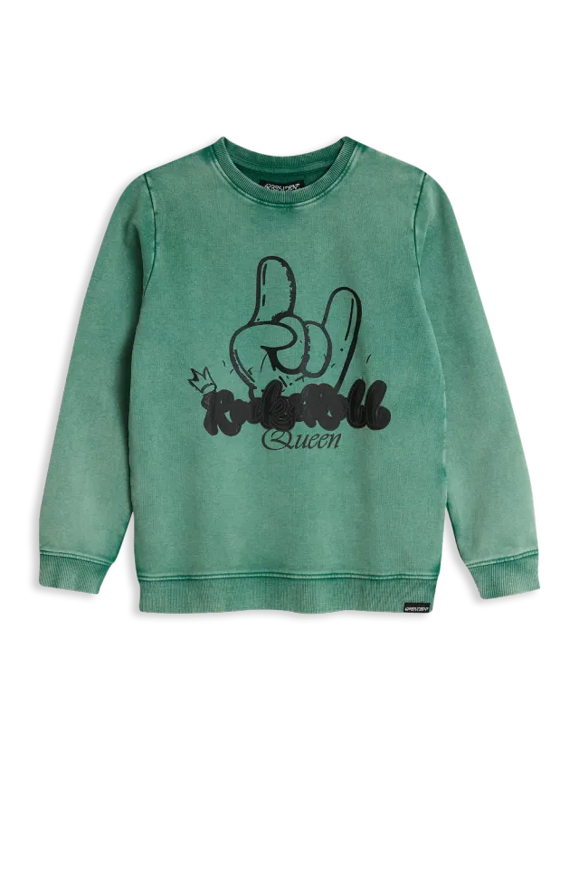 4President Nathalie Green sweater rock & roll
