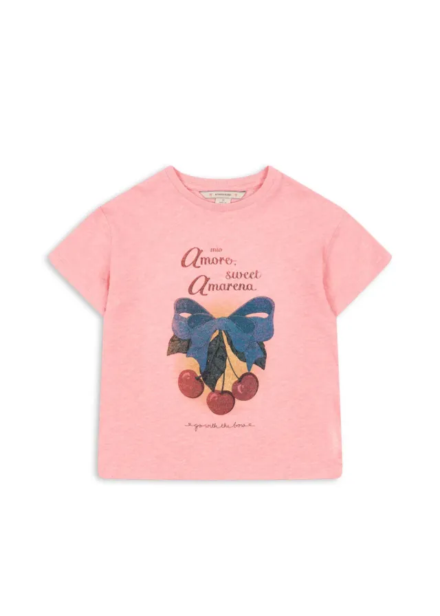 Konges Sløjd Era T-shirt peony linnenmix