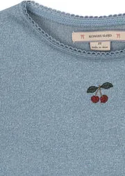 Konges Sløjd Roli blouse sleet biokatoen lurex