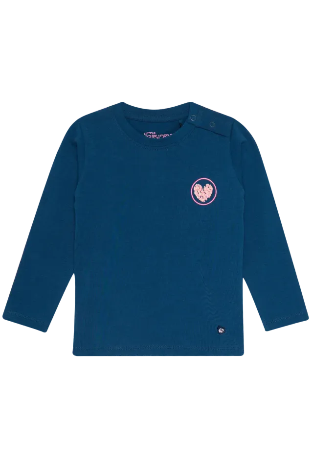 4PRESIDENT Bobbi Blue longsleeve meisjes katoen