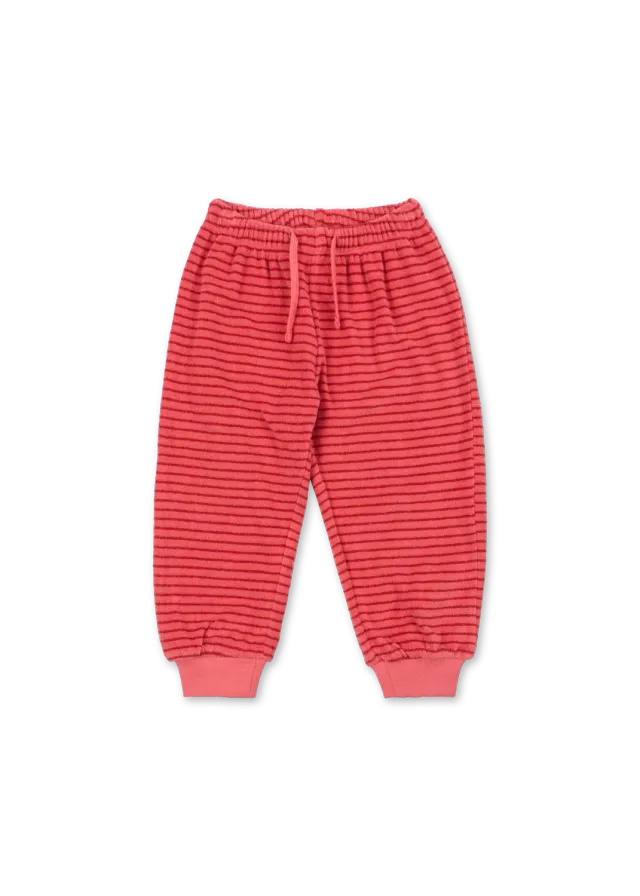 Konges Sløjd Itty sweatbroek biokatoen cardinal rose