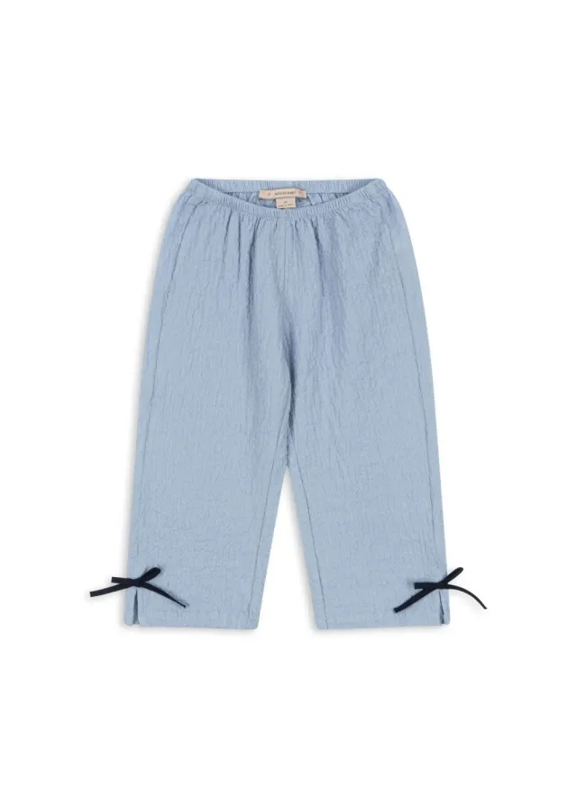 Konges Sløjd Ava Broek blue fog seersucker