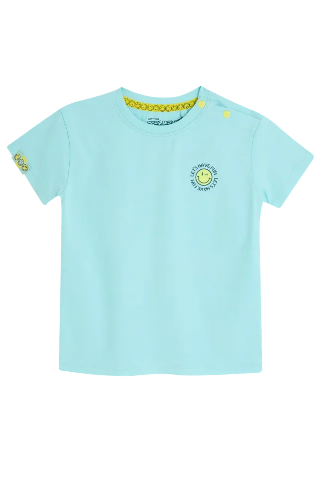 4PRESIDENT Pino Light Blue T-shirt jongens lichtblauw