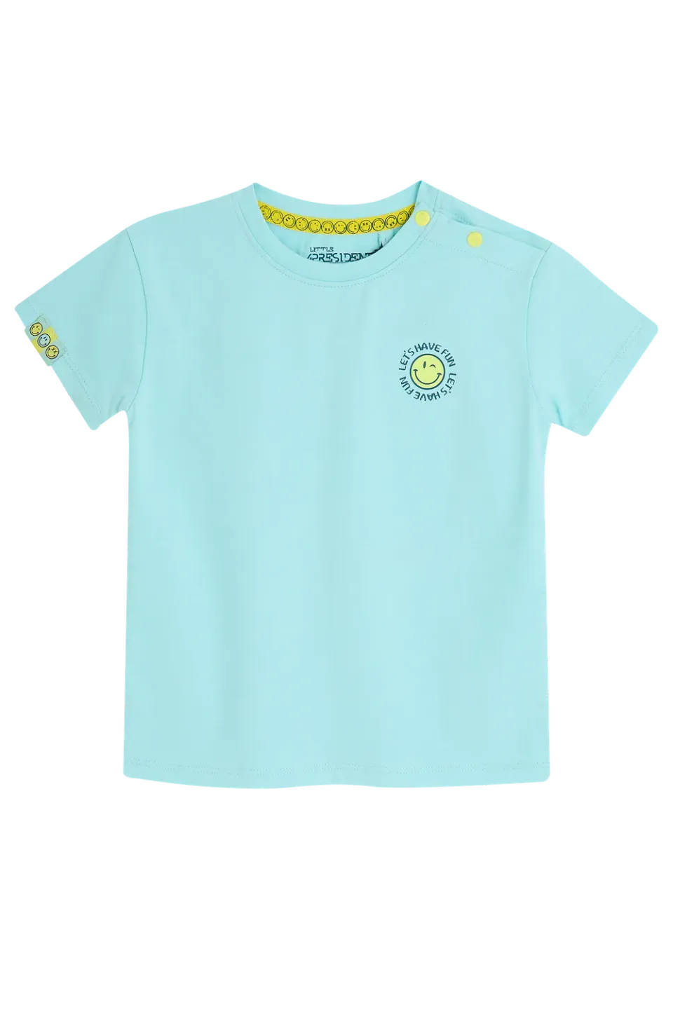4PRESIDENT Pino Light Blue T-shirt jongens lichtblauw