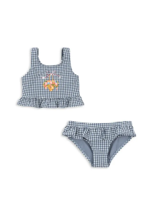 Konges Sløjd Soline bikini vintage indigo seersucker
