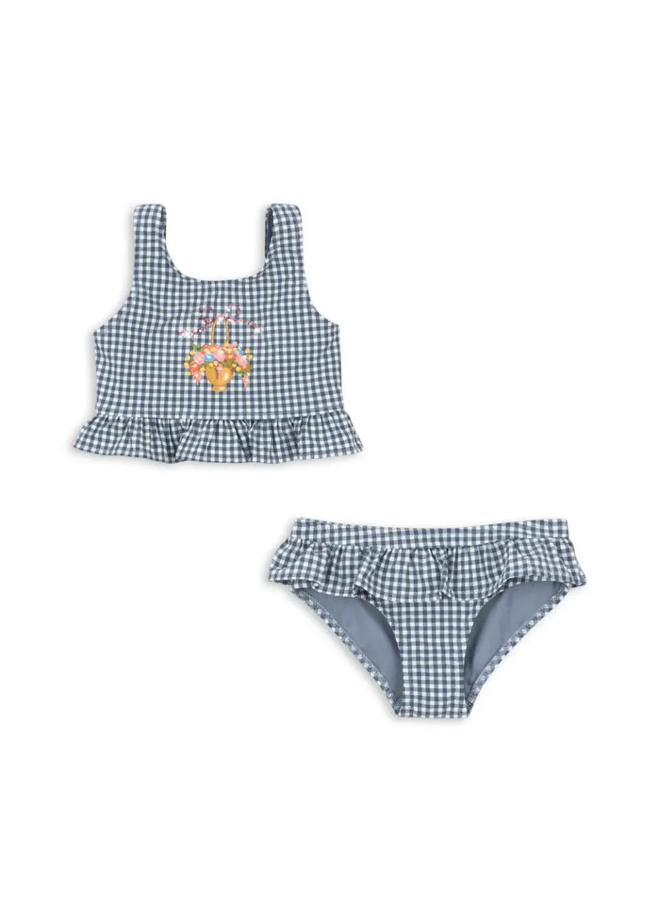 Konges Sløjd Soline bikini vintage indigo seersucker