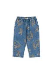 Konges Sløjd Magot broek cattitude denim biokatoen